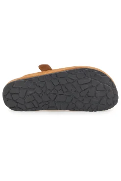 Ciabatte cuoio con fibbia in vera pelle Pittarello Tierra 335A013PR
