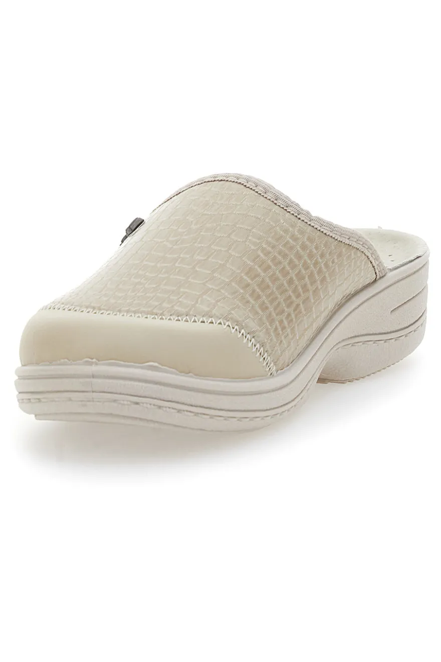 Ciabatte da Lavoro Beige Made In Italy Bio Up 1553