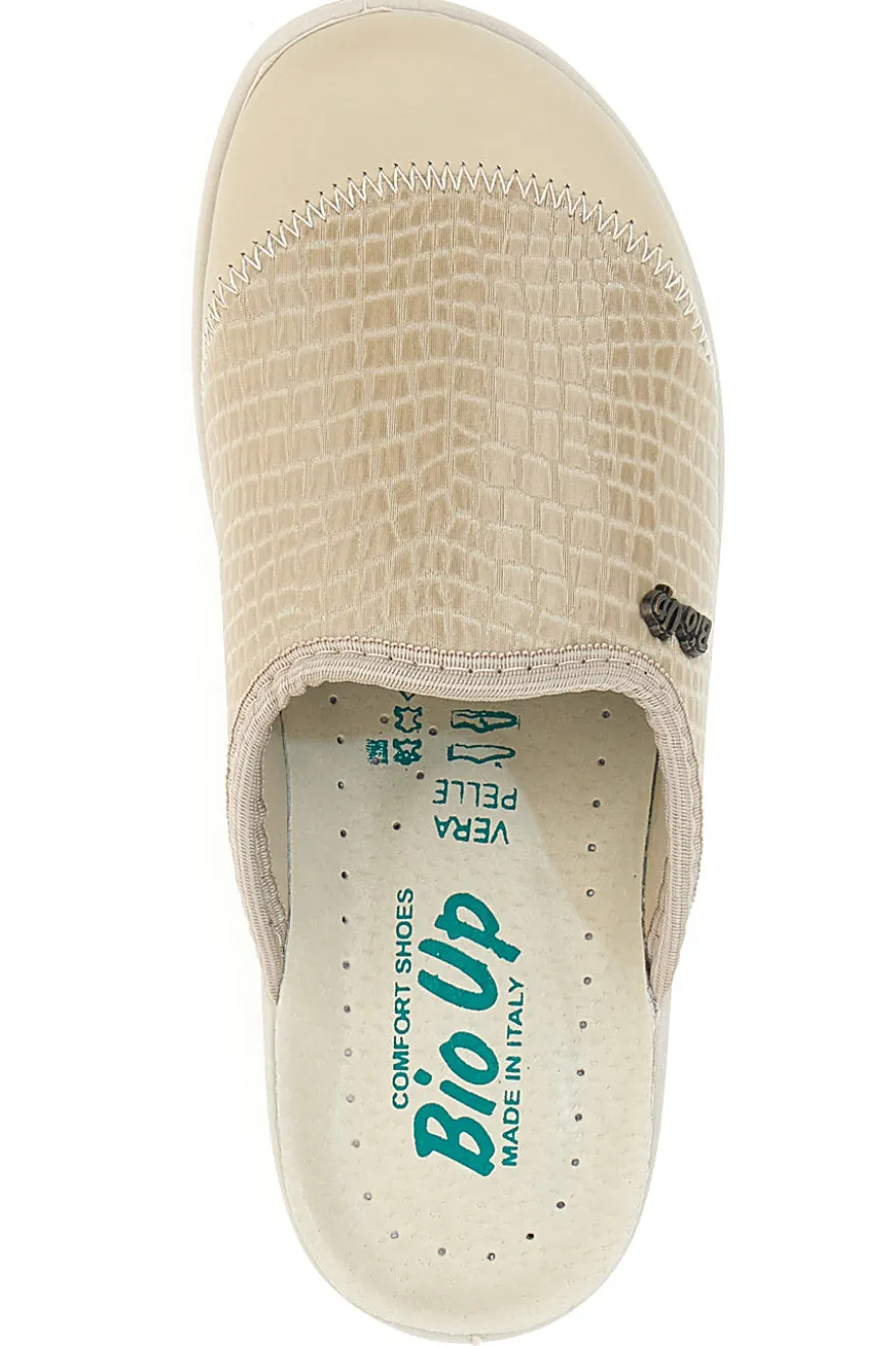 Ciabatte da Lavoro Beige Made In Italy Bio Up 1553