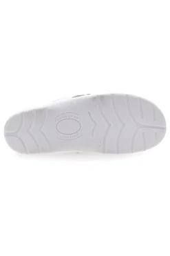 Ciabatte da Lavoro Bianche In Pelle MR Chef 8015