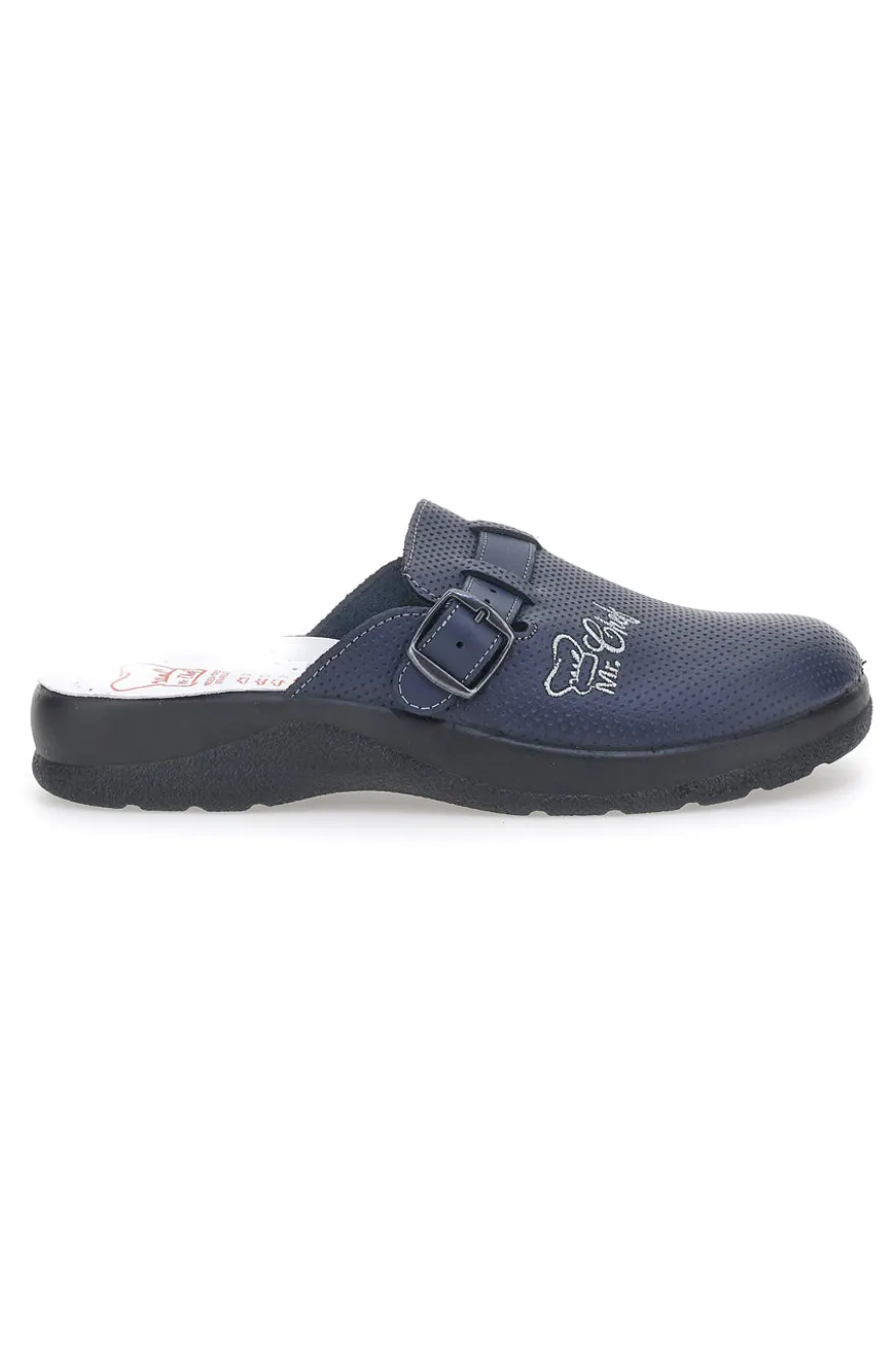 Ciabatte da Lavoro Blu MR Chef 8015