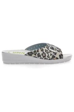 Ciabatte da Lavoro Coveri World 132 Leopardate