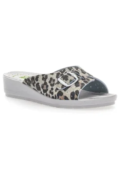 Ciabatte da Lavoro Coveri World 132 Leopardate