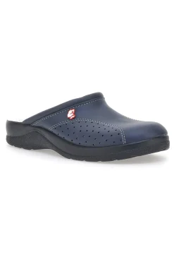 Ciabatte da Lavoro MR Chef 8028 Blu Vera Pelle