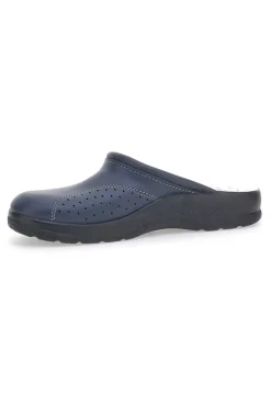 Ciabatte da Lavoro MR Chef 8028 Blu Vera Pelle