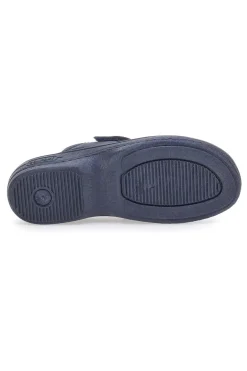 Ciabatte Da Lavoror Mrs Chef 1568 Blu Vera Pelle