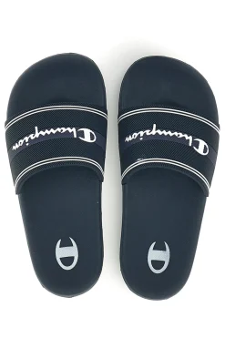 Ciabatte da piscina blu con fascia Champion Jambiani U PS