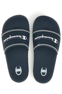 Ciabatte da piscina blu con fascia Champion Jambiani U GS