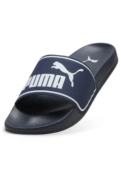 Ciabatte da Piscina blu scuro con logo a contrasto Puma Leadcat 2.0