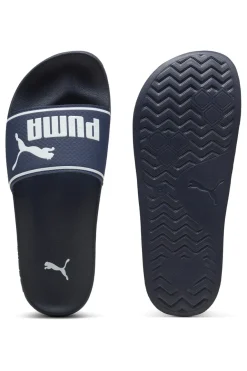 Ciabatte da Piscina blu scuro con logo a contrasto Puma Leadcat 2.0