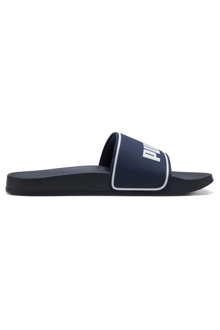 Ciabatte da Piscina blu scuro con logo a contrasto Puma Leadcat 2.0