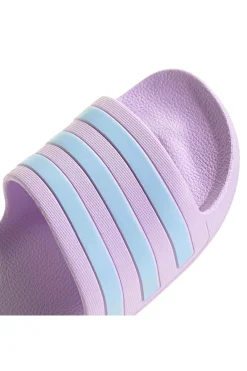 Ciabatte da Piscina lilla con strisce Adidas Adilette Aqua