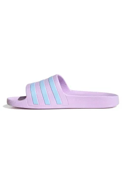 Ciabatte da Piscina lilla con strisce Adidas Adilette Aqua