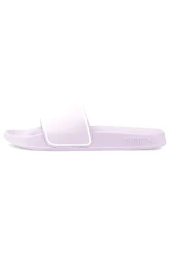 Ciabatte da piscina lilla con fascia imbottita e plantare sagomato Puma Leadcat 2.0