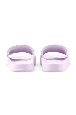 Ciabatte da piscina lilla con fascia imbottita e plantare sagomato Puma Leadcat 2.0