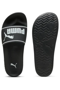 Ciabatte da Piscina nere con logo a contrasto Puma Leadcat 2