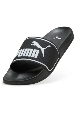 Ciabatte da Piscina nere con logo a contrasto Puma Leadcat 2