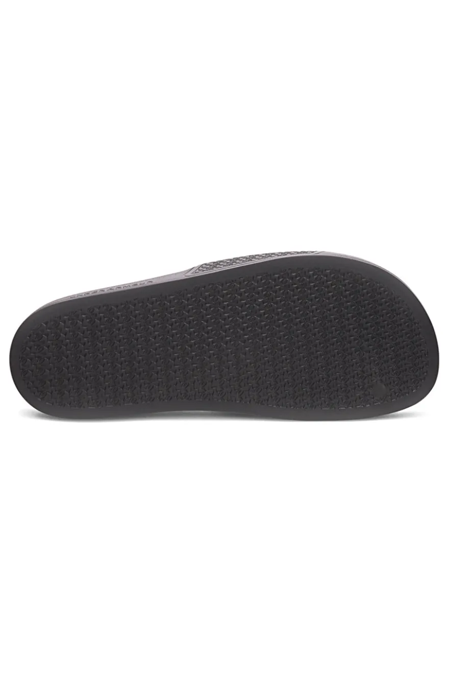 Ciabatte da piscina nere con fascia logata Under armour 6007528 001