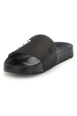 Ciabatte da piscina nero con fascia logata Fila Morro Bay Lugo
