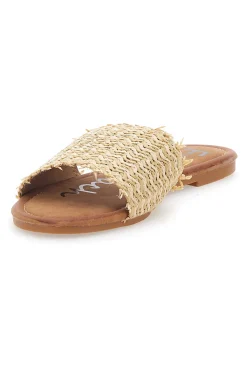Ciabatte Flat Beige Fun Beach 470