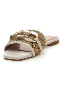 Ciabatte Flat Bianche Talemi 10181