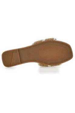 Ciabatte Flat Bianche Talemi 10181