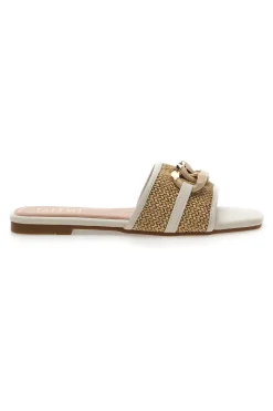 Ciabatte Flat Bianche Talemi 10181