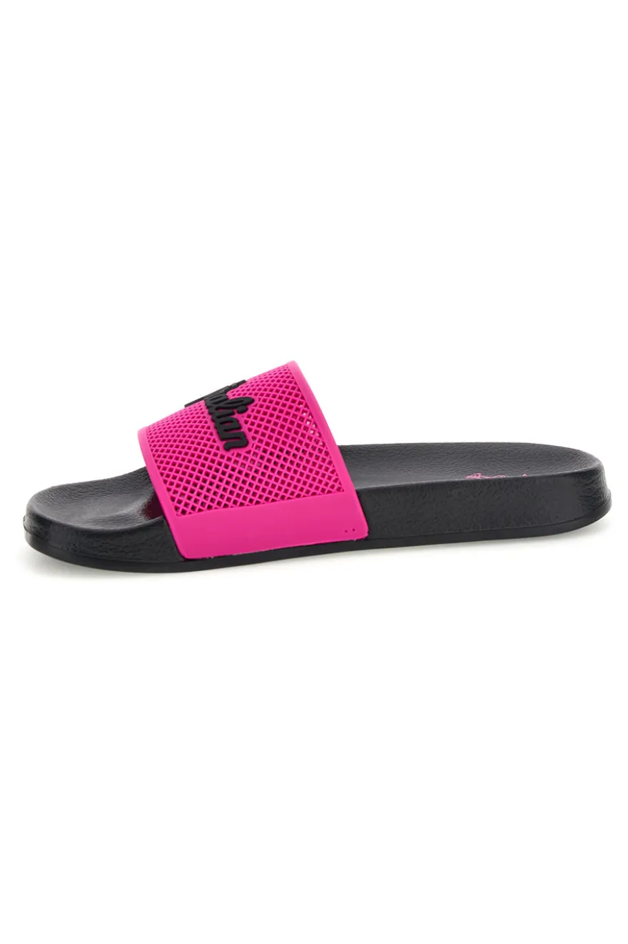 Ciabatte fucsia con logo Australian AU24W400