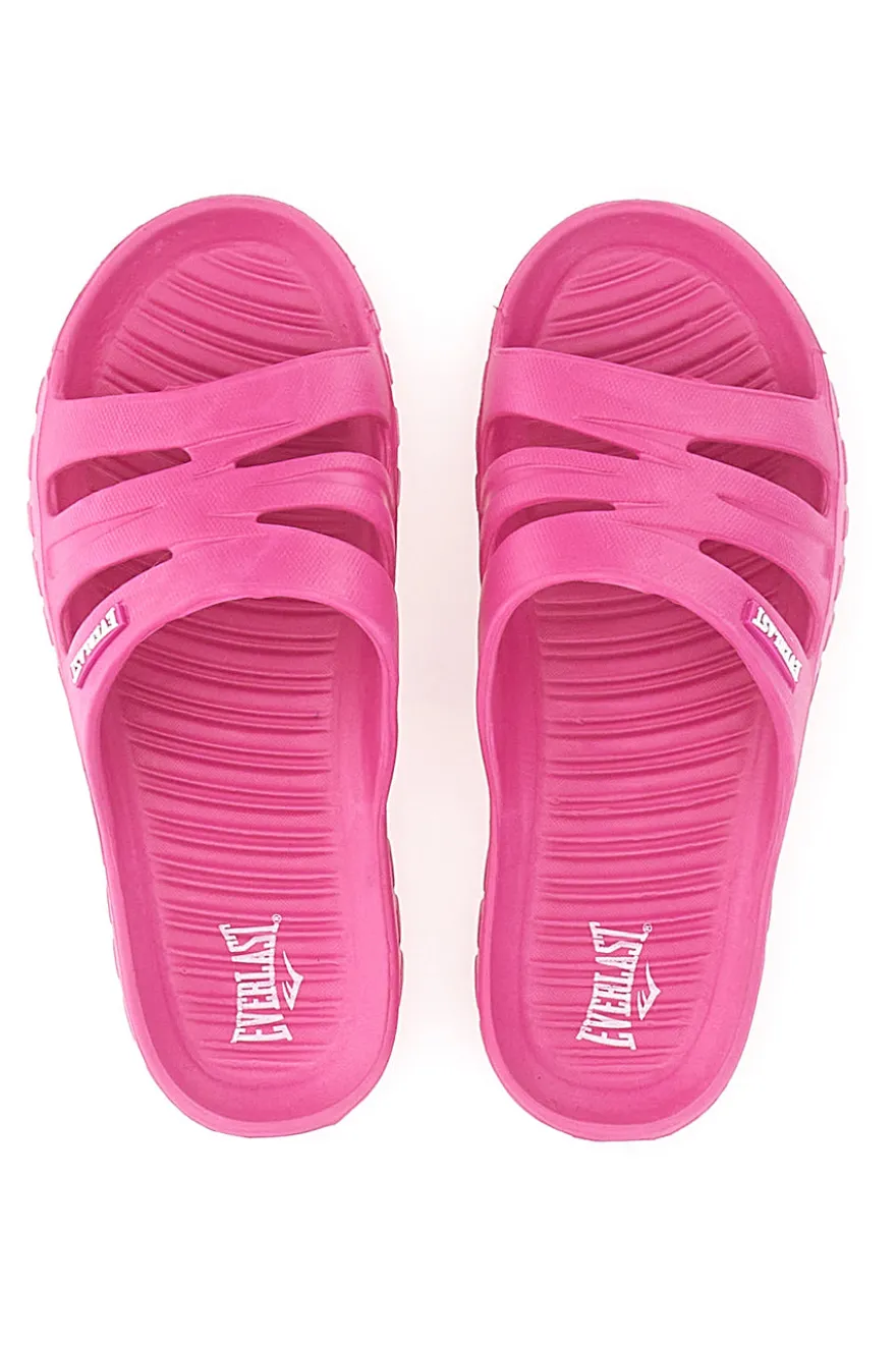 Ciabatte fuxia monoscocca con logo EVERLAST 2T2L 1851