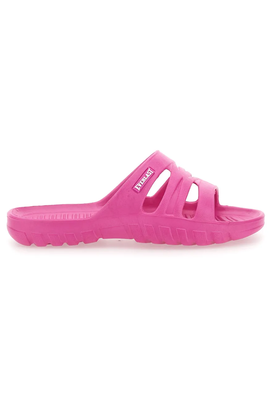 Ciabatte fuxia monoscocca con logo EVERLAST 2T2L 1851