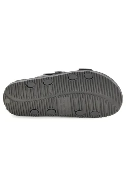Ciabatte grigie con doppia fibbia 2t2l 72593
