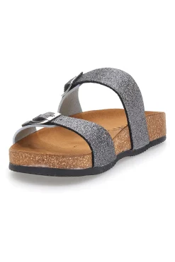 Ciabatte Grigie con Doppia Fibbia PITTARELLO TIERRA 335A006SR