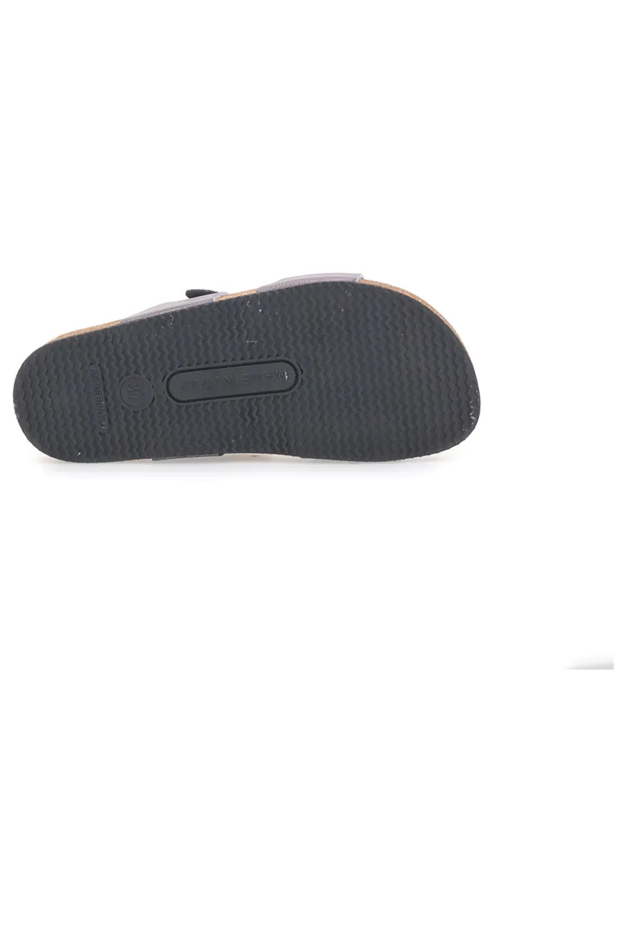 Ciabatte Grigie con Doppia Fibbia PITTARELLO TIERRA 335A006SR