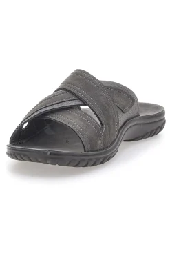 Ciabatte grigie con fasce incrociate comfort Inblu 10FN