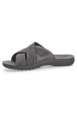 Ciabatte grigie con fasce incrociate comfort Inblu 10FN