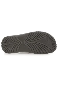 Ciabatte Grigio Con Strappi in Velcro Inblu 106 Fn