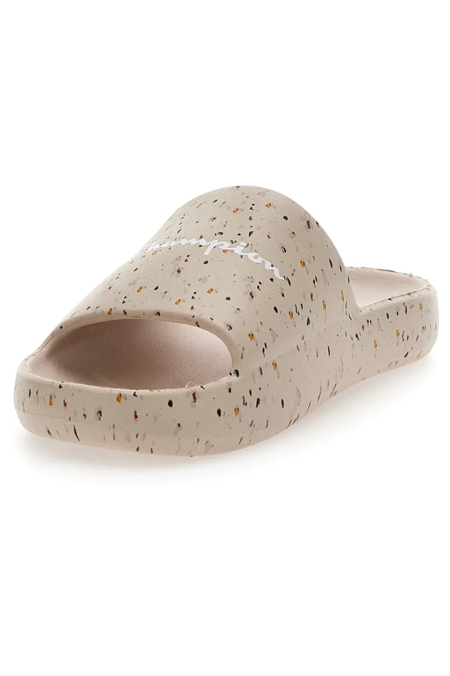 Ciabatte in Gomma Beige Champion Soft Slipper