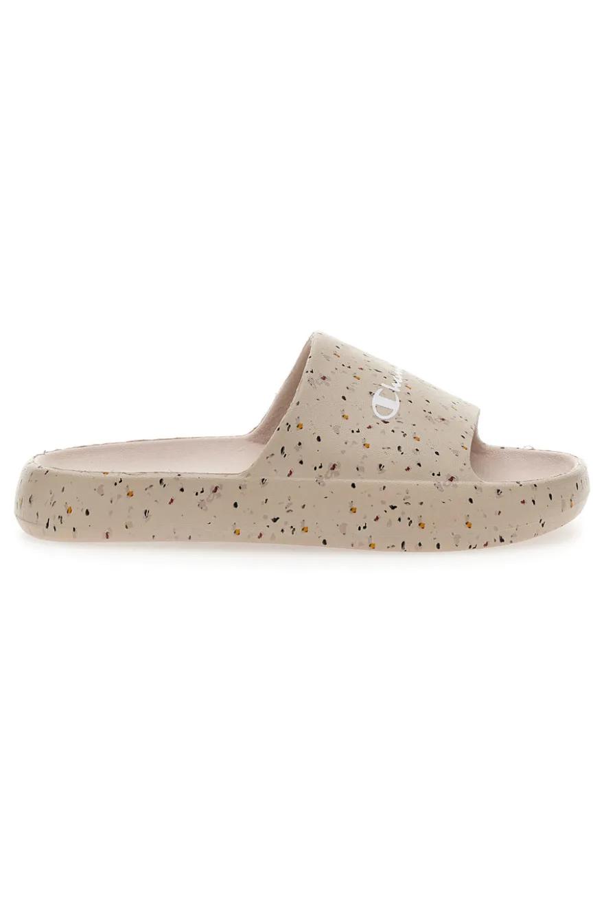 Ciabatte in Gomma Beige Champion Soft Slipper