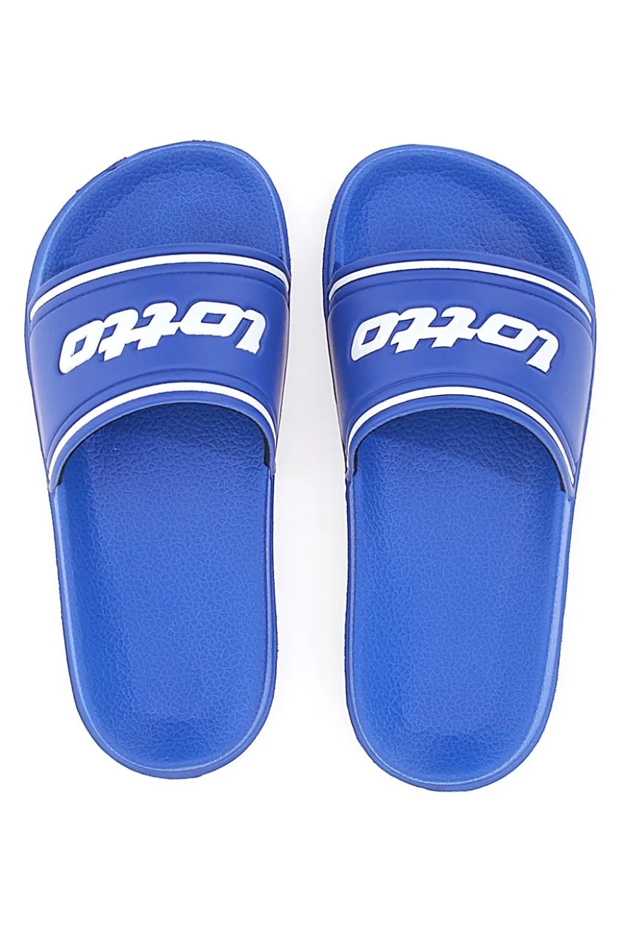 Ciabatte In Gomma Blu da bambino Lotto Midway IV SLIDE CL