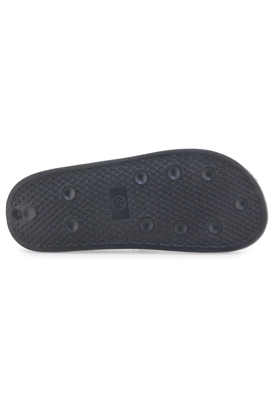 Ciabatte in Gomma da Uomo Lotto Oceania Camo II Slide Nere