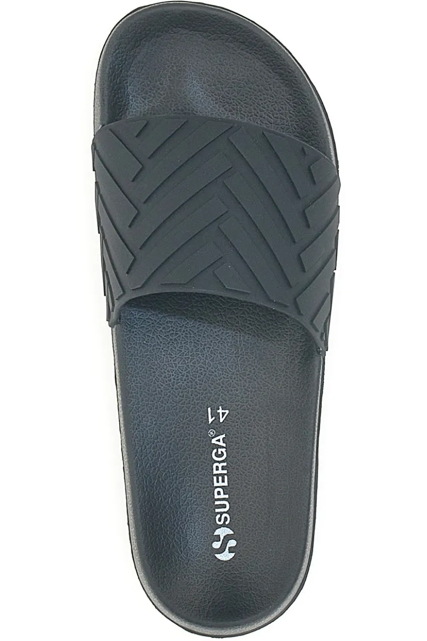 Ciabatte in Gomma Nere Superga 24456