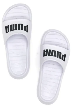 Ciabatte in Gomma Puma Divecat V2 Lite Bianche