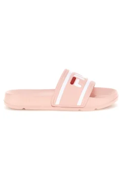 Ciabatte in gomma rosa con logo Fila Morro Bay