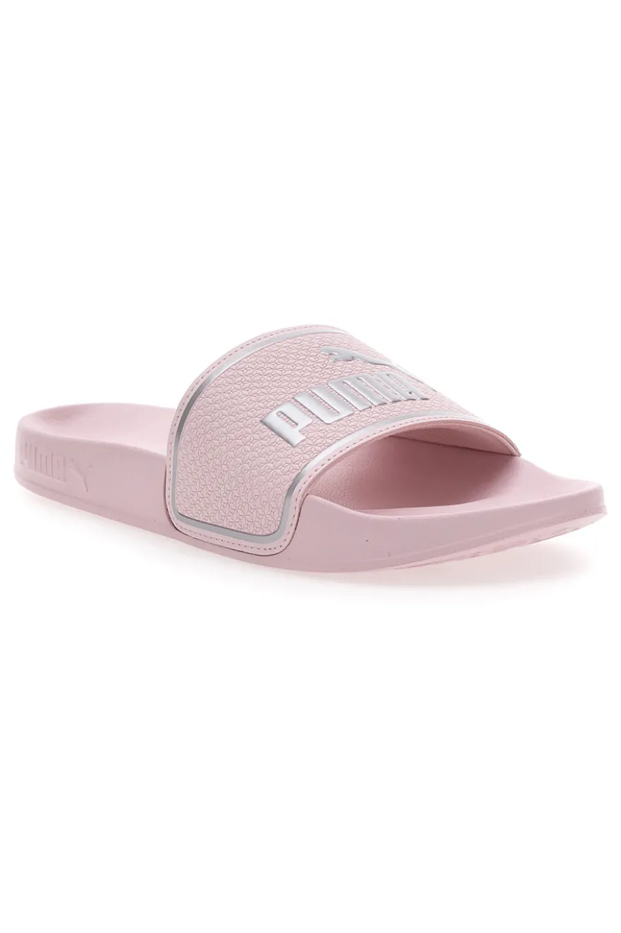 Ciabatte in Gomma Rosa Puma Leadcat 2.0 JR