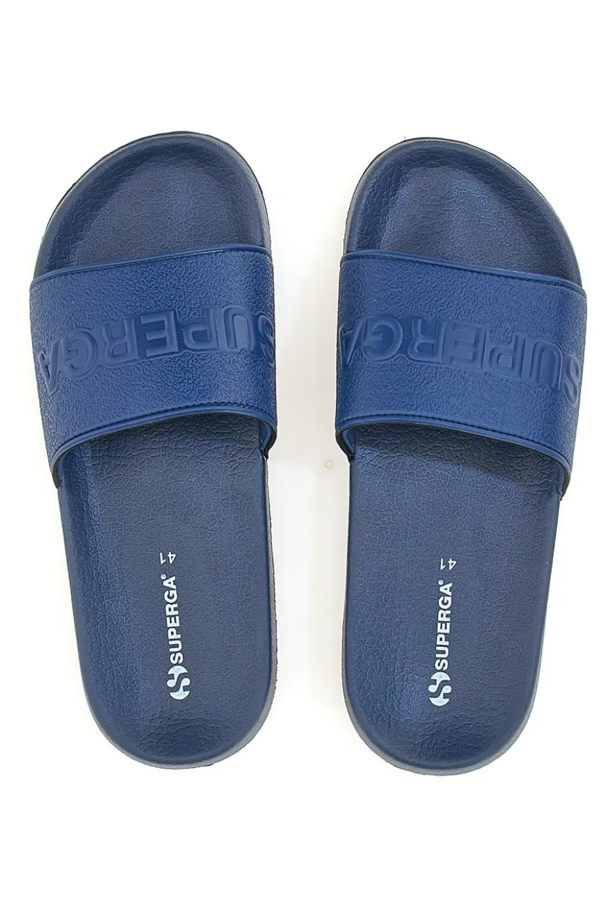 Ciabatte in Gomma Superga 24379 Blu