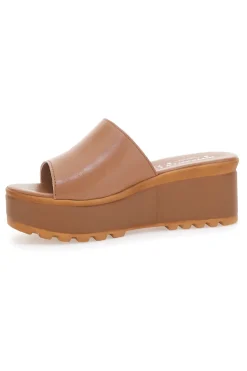 Ciabatte in vere pelle camel PITTARELLO LOVE 3000101