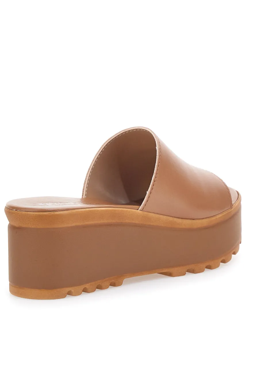Ciabatte in vere pelle camel PITTARELLO LOVE 3000101