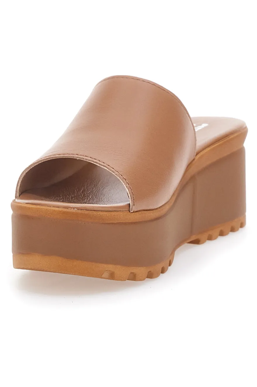 Ciabatte in vere pelle camel PITTARELLO LOVE 3000101