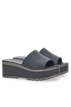 Ciabatte in vere pelle nere PITTARELLO LOVE 3000101
