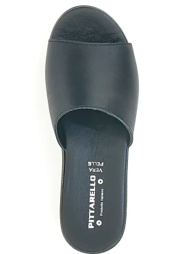 Ciabatte in vere pelle nere PITTARELLO LOVE 3000101